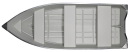 Hliníkový  člun MARINE 400S